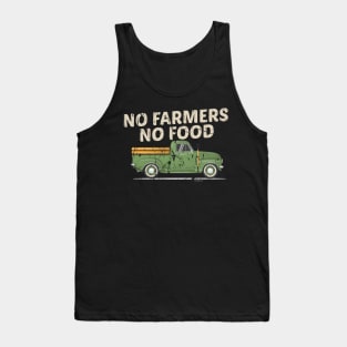 No farmers No food no funny Tank Top